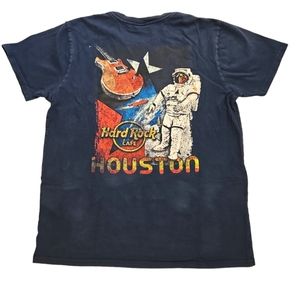 Vintage Hard Rock Cafe x Pacsun Houston Astronaut T-Shirt Size L